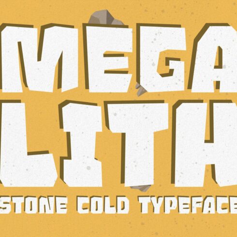 Megalith - Solid Typeface cover image.