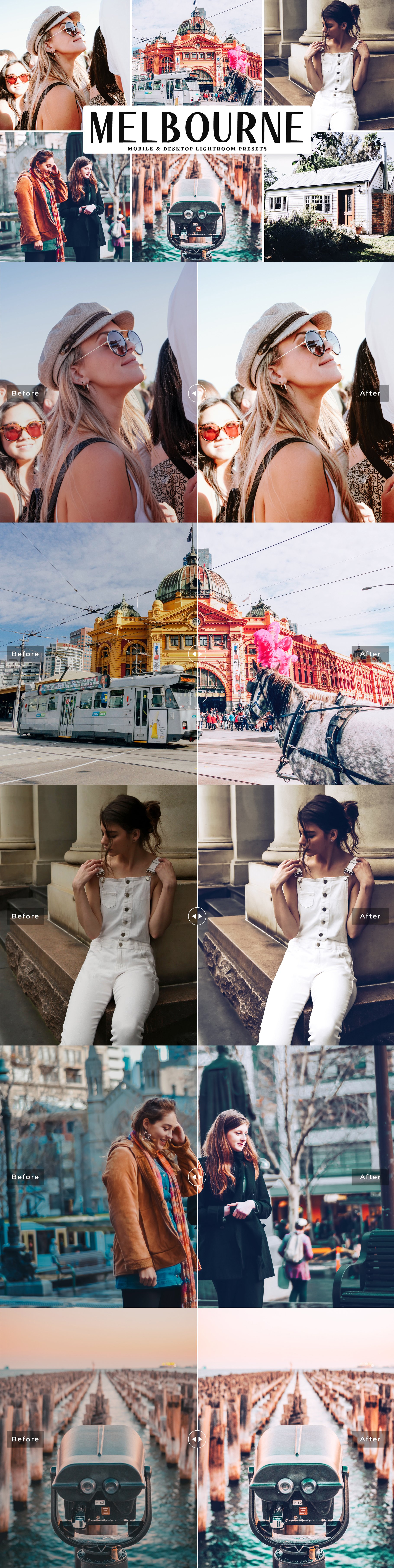 Melbourne Lightroom Presets Packcover image.