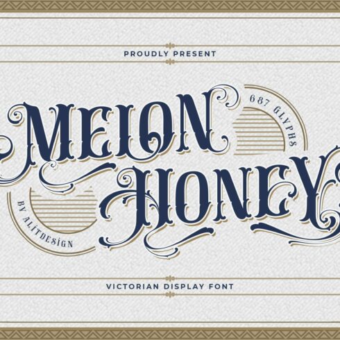 Melon Honey Typeface cover image.