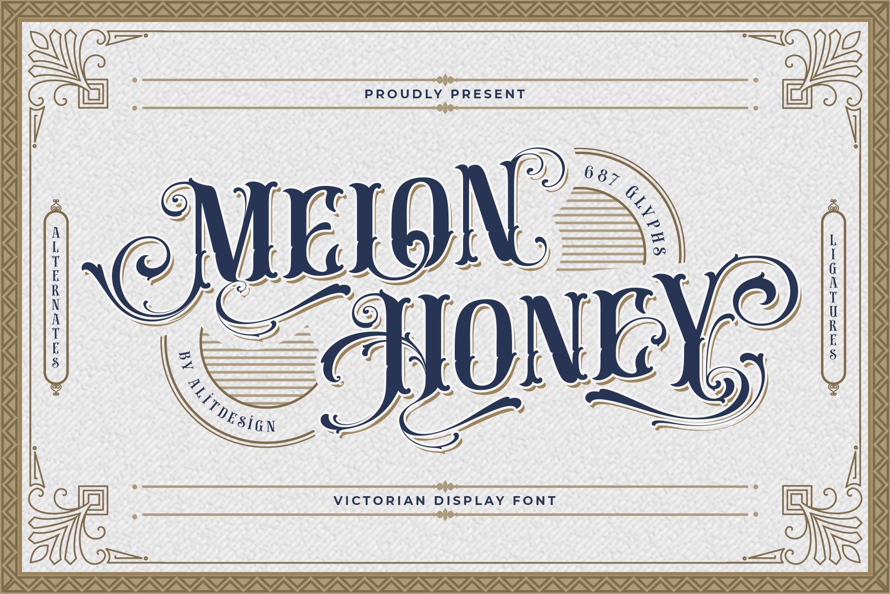 Melon Honey Typeface cover image.