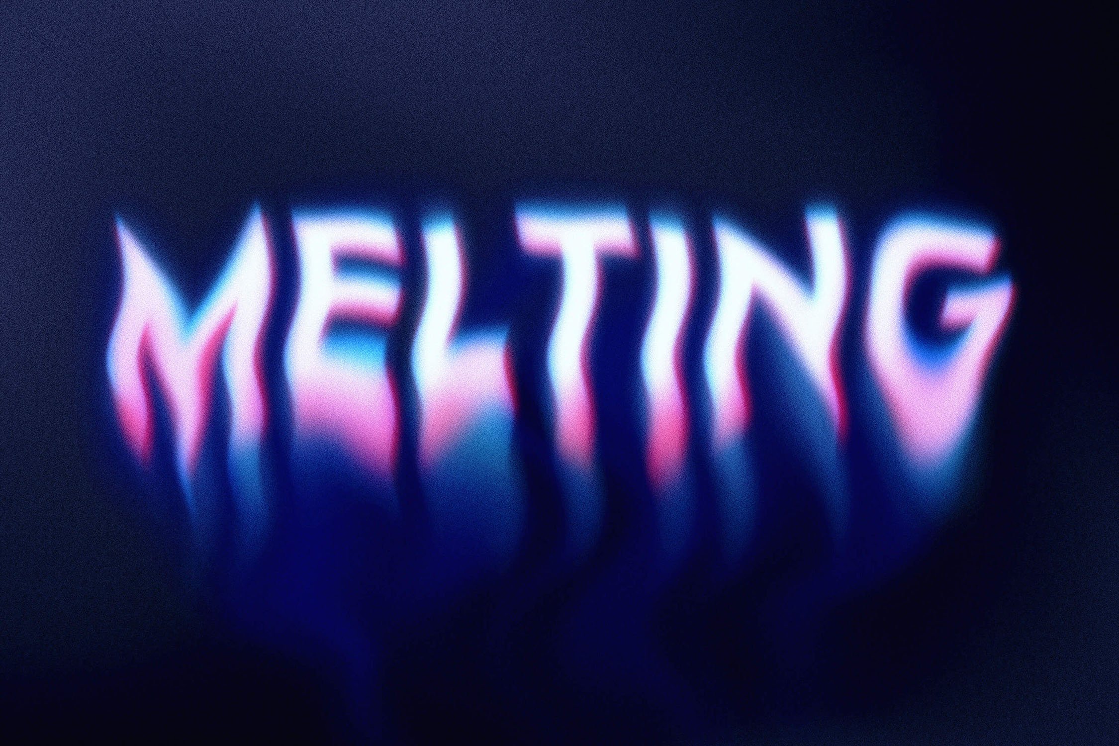 melting illusion text effects 10 593