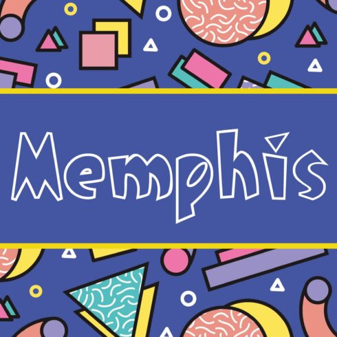 Memphis - Optimistic Typeface cover image.