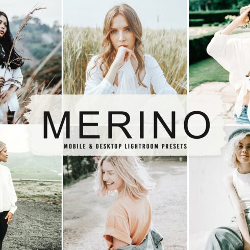 Merino Pro Lightroom Presetscover image.