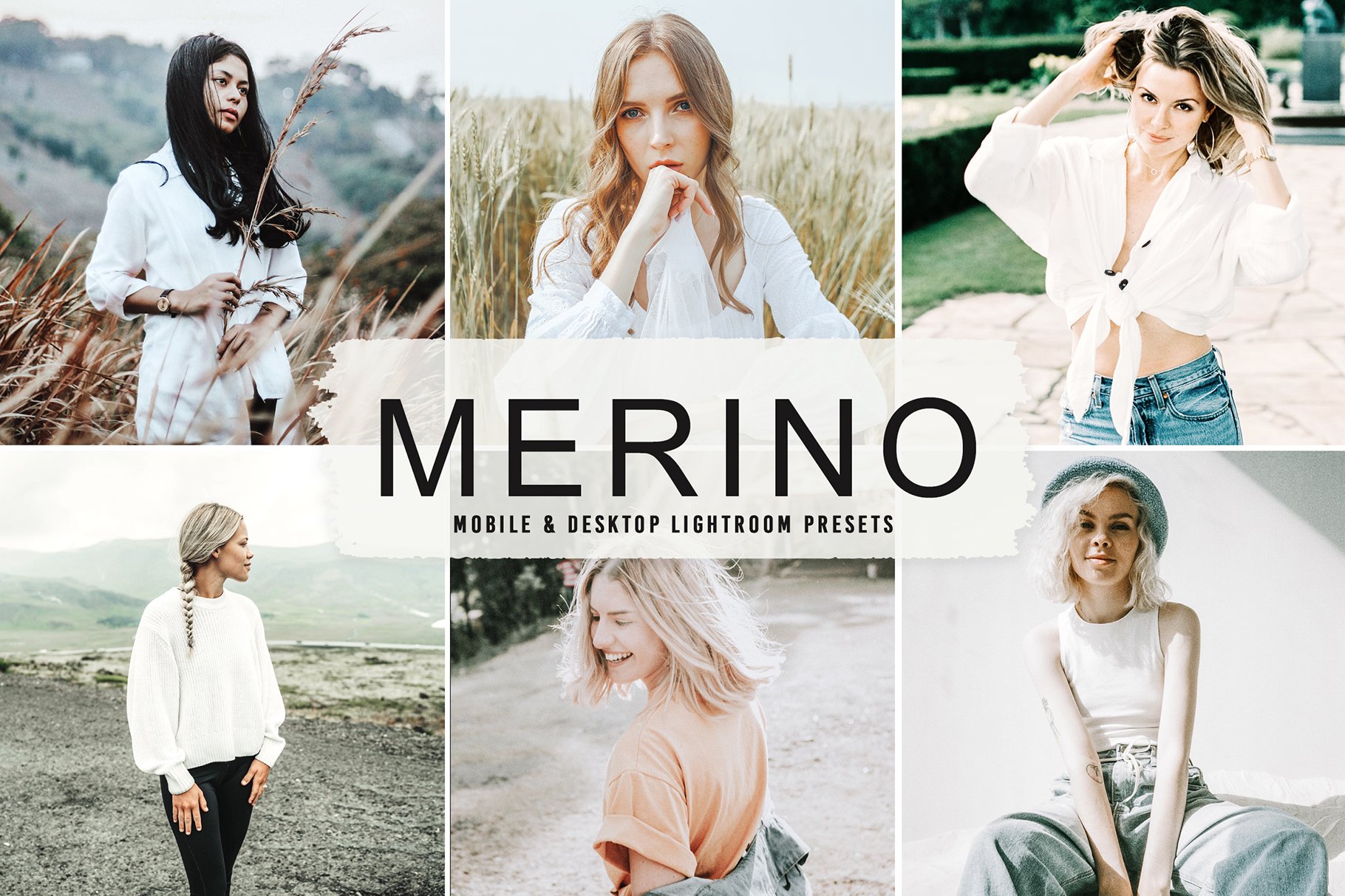 Merino Pro Lightroom Presetscover image.