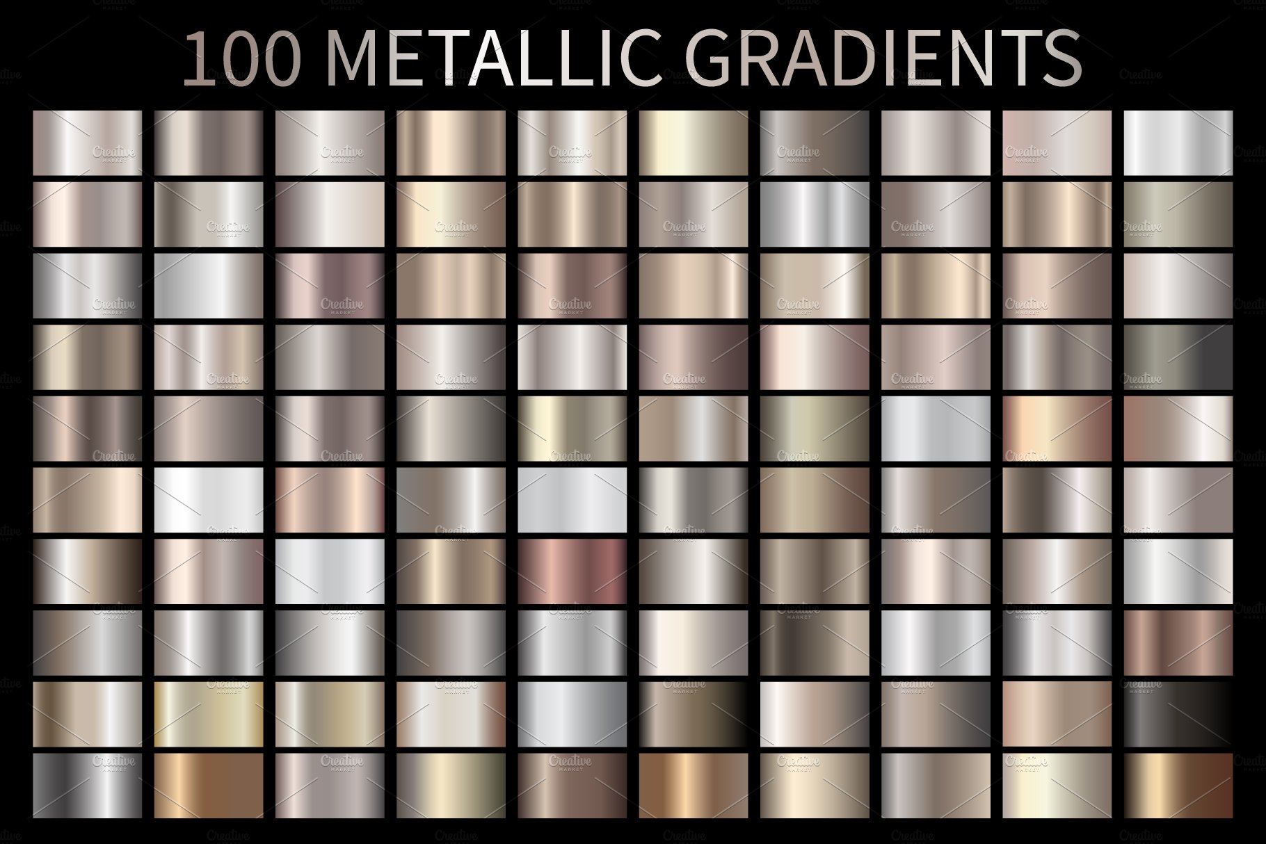 Metallic Bronze Gradients AI GRD ESPcover image.