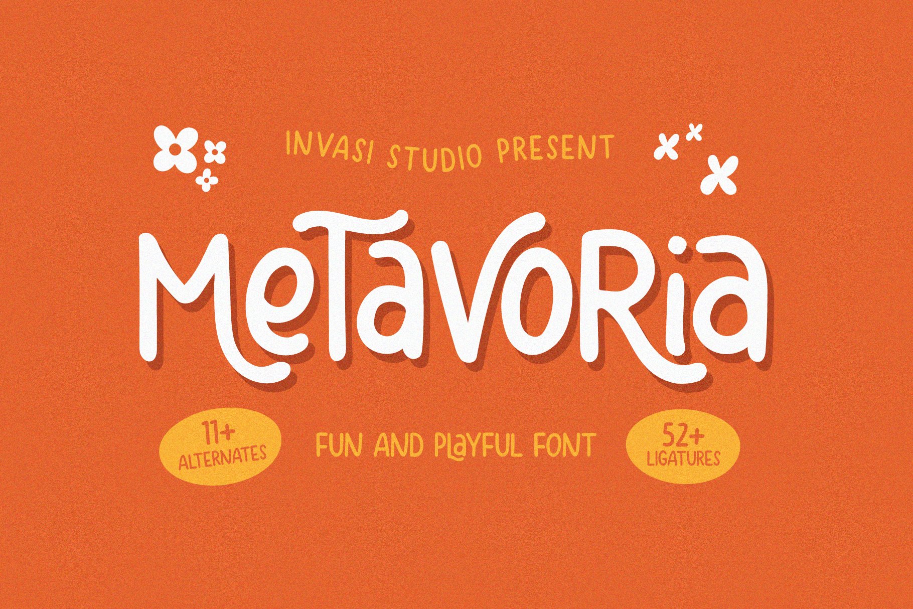 Metavoria - Playful Font cover image.