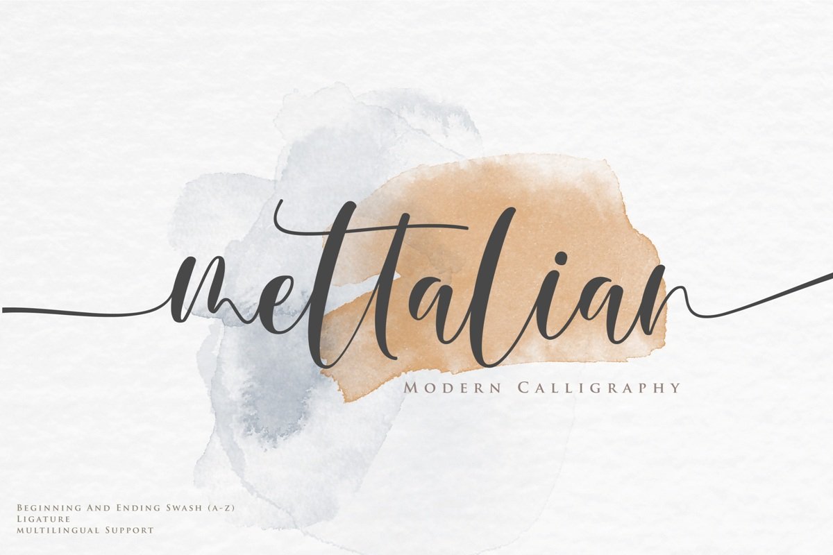 mettalian | Modern Calligraphy cover image.