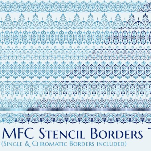 MFC Stencil Borders Three cover image.