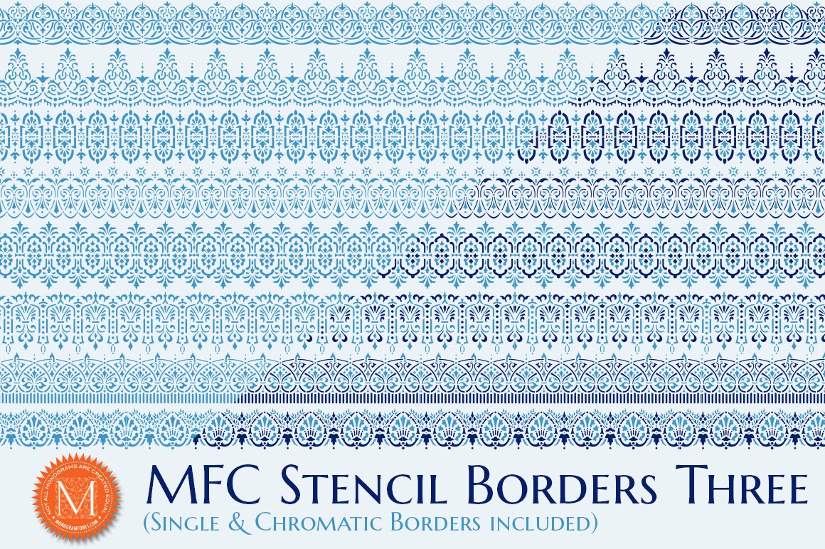 MFC Stencil Borders Three cover image.