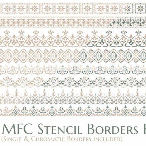 MFC Stencil Borders Five cover image.