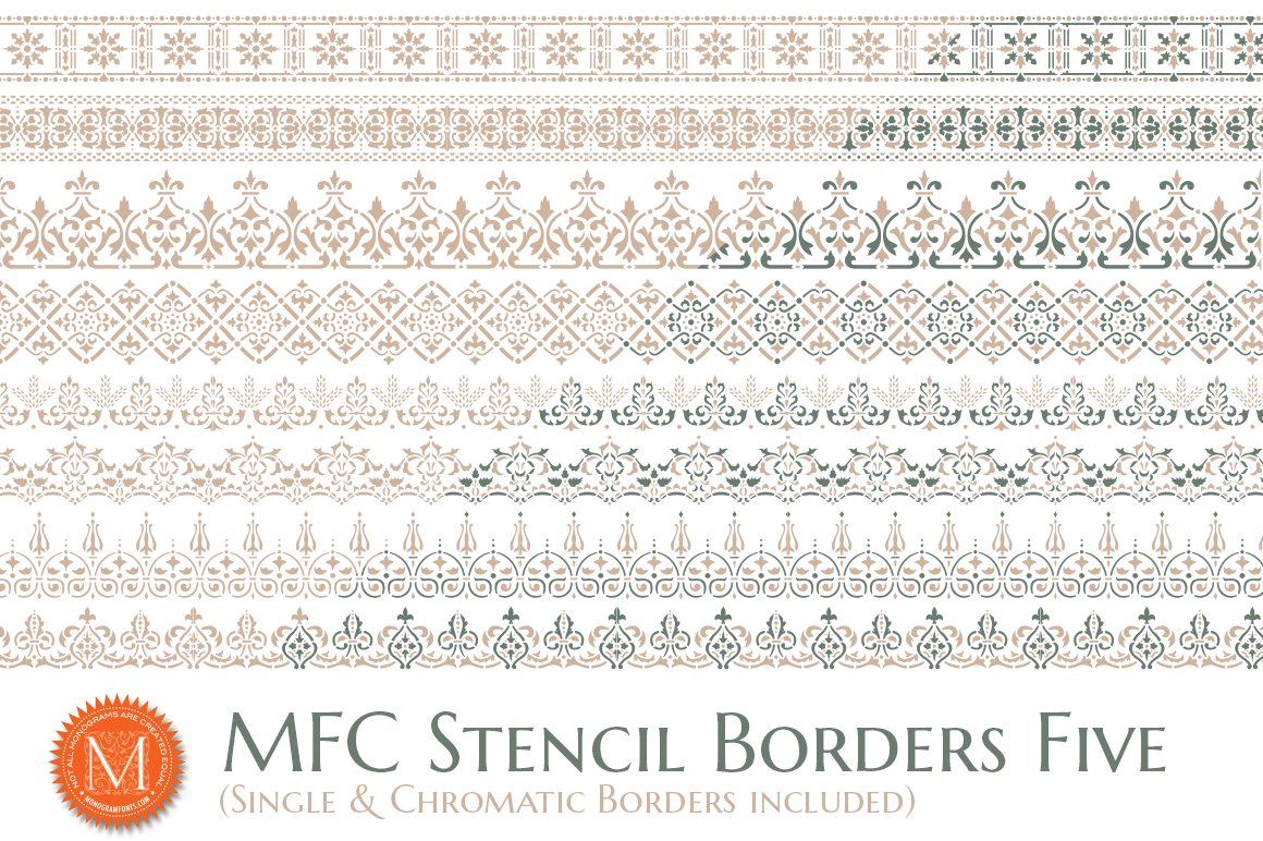 MFC Stencil Borders Five cover image.