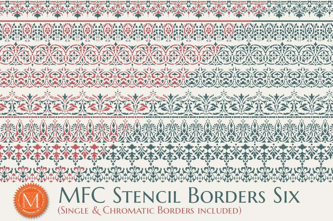 MFC Stencil Borders Six cover image.