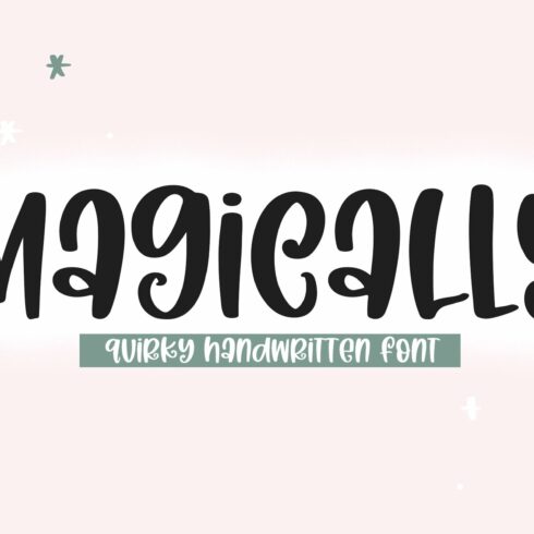 Magically | Fun Handwritten Font cover image.