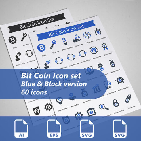 Bitcoin Icon Set cover image.