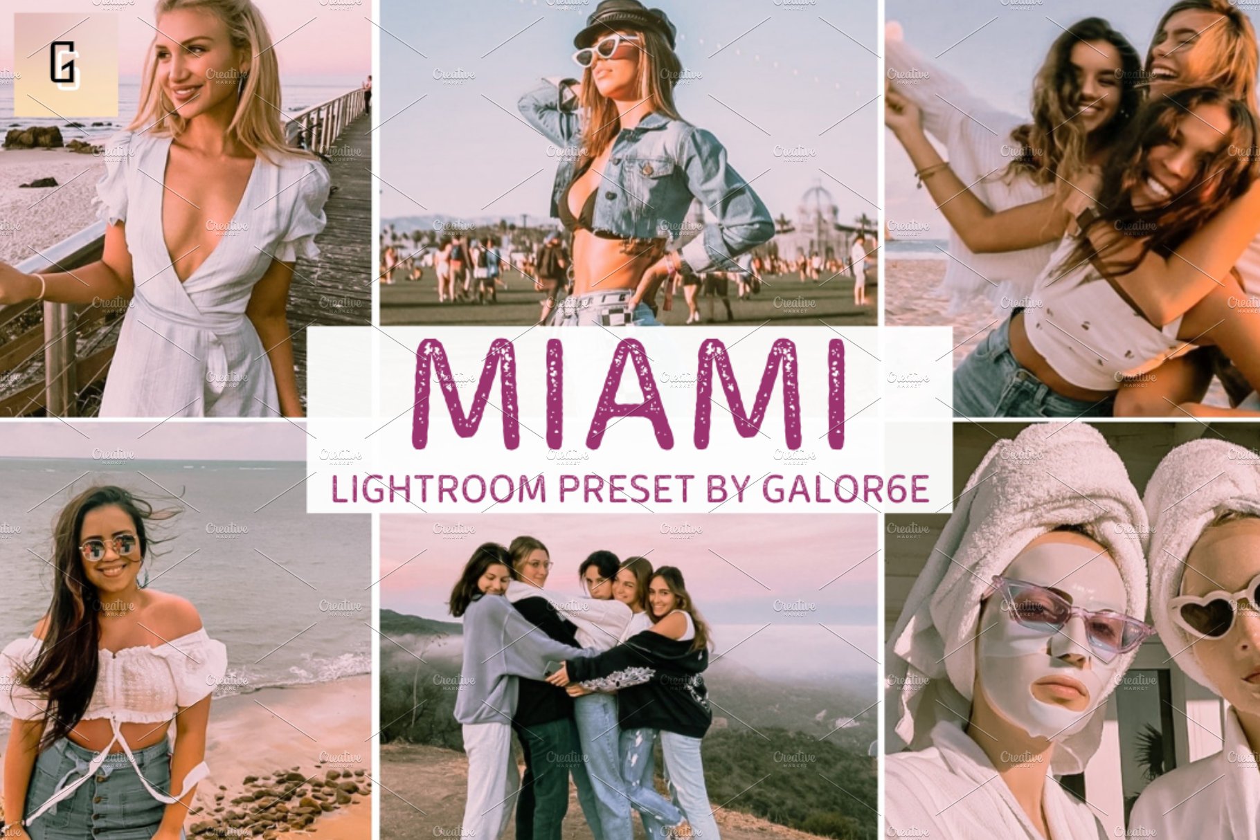 Lightroom Preset MIAMI by GALOR6Ecover image.