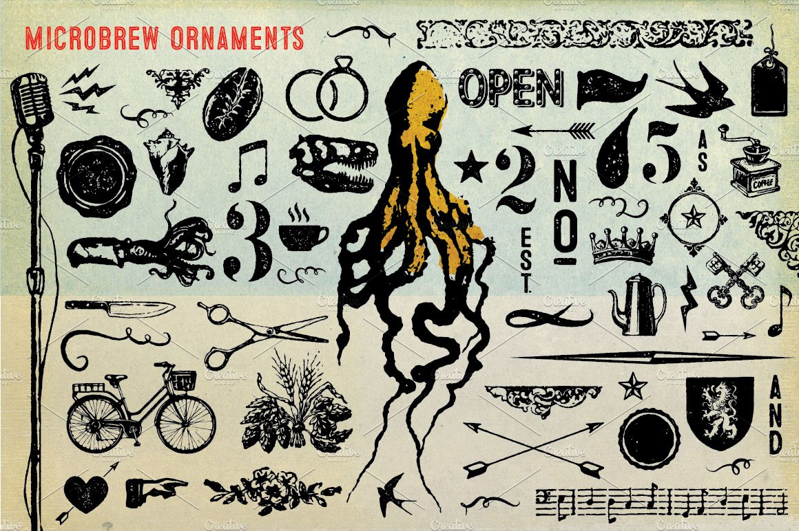 Microbrew Ornaments cover image.