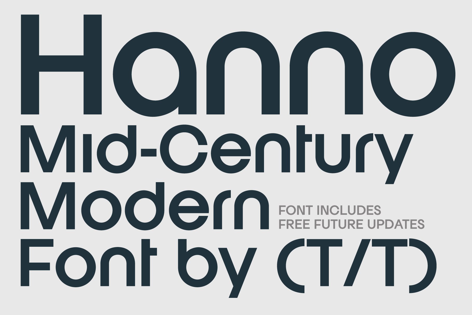 mid century modern font 295