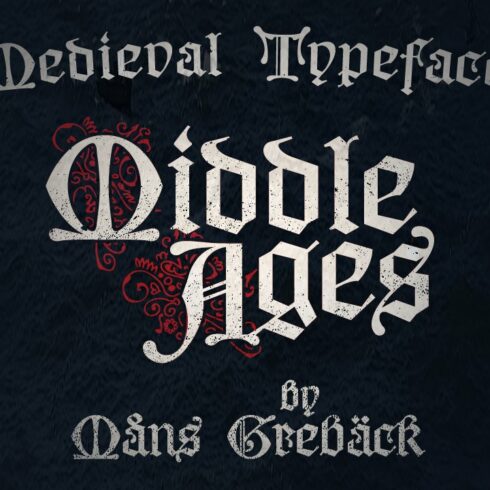 Middle Ages - Medieval Typeface cover image.
