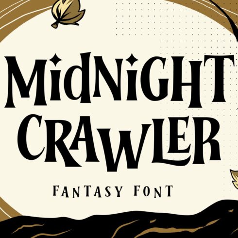 Nightmare Crawler - Horror Font cover image.