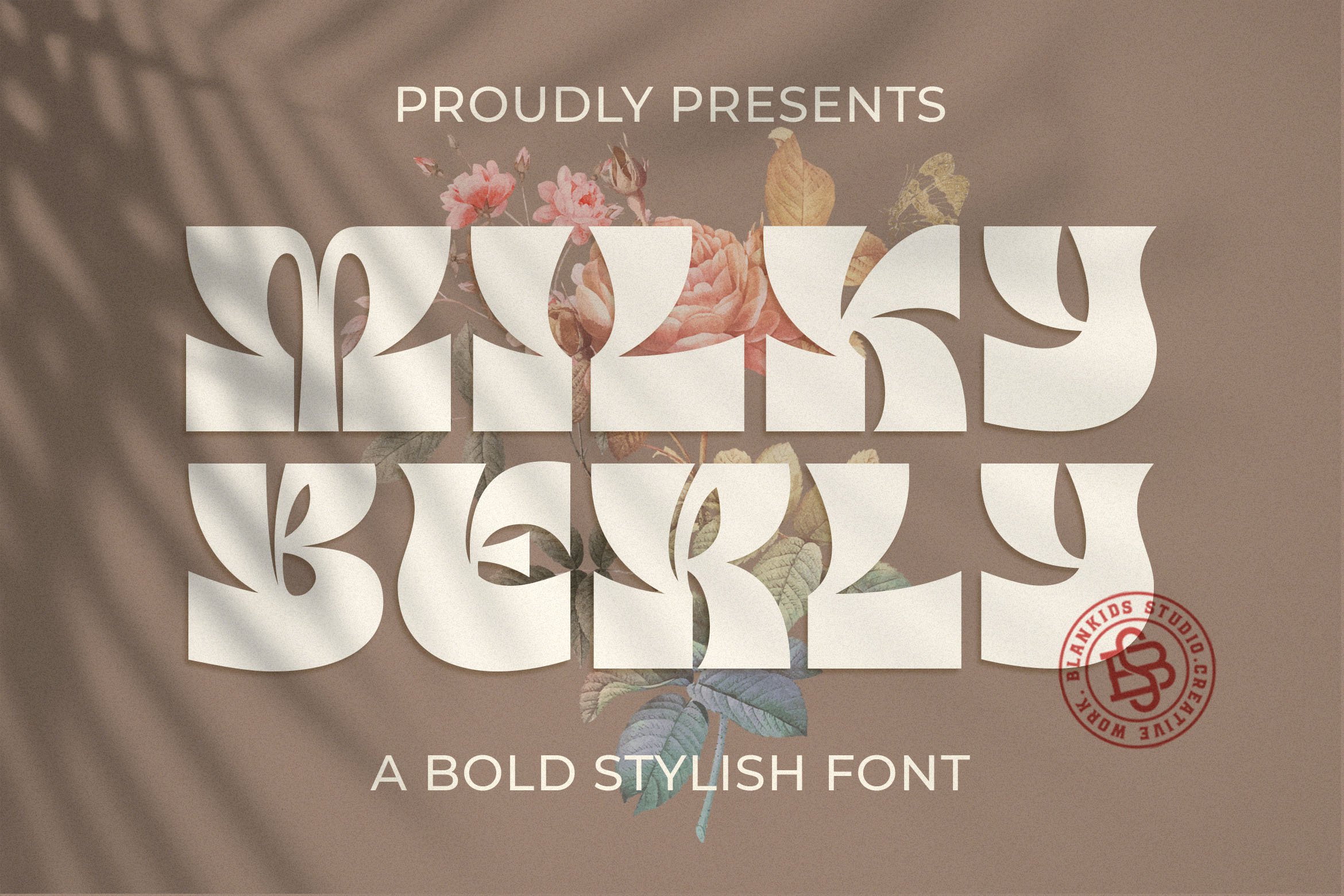 Milky Berly a Bold Stylish Font cover image.