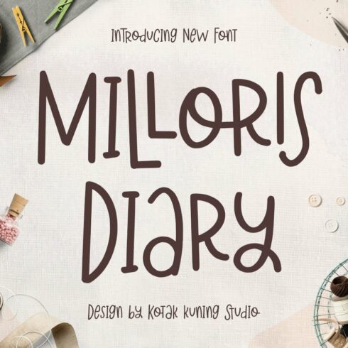 Milloris Diary cover image.