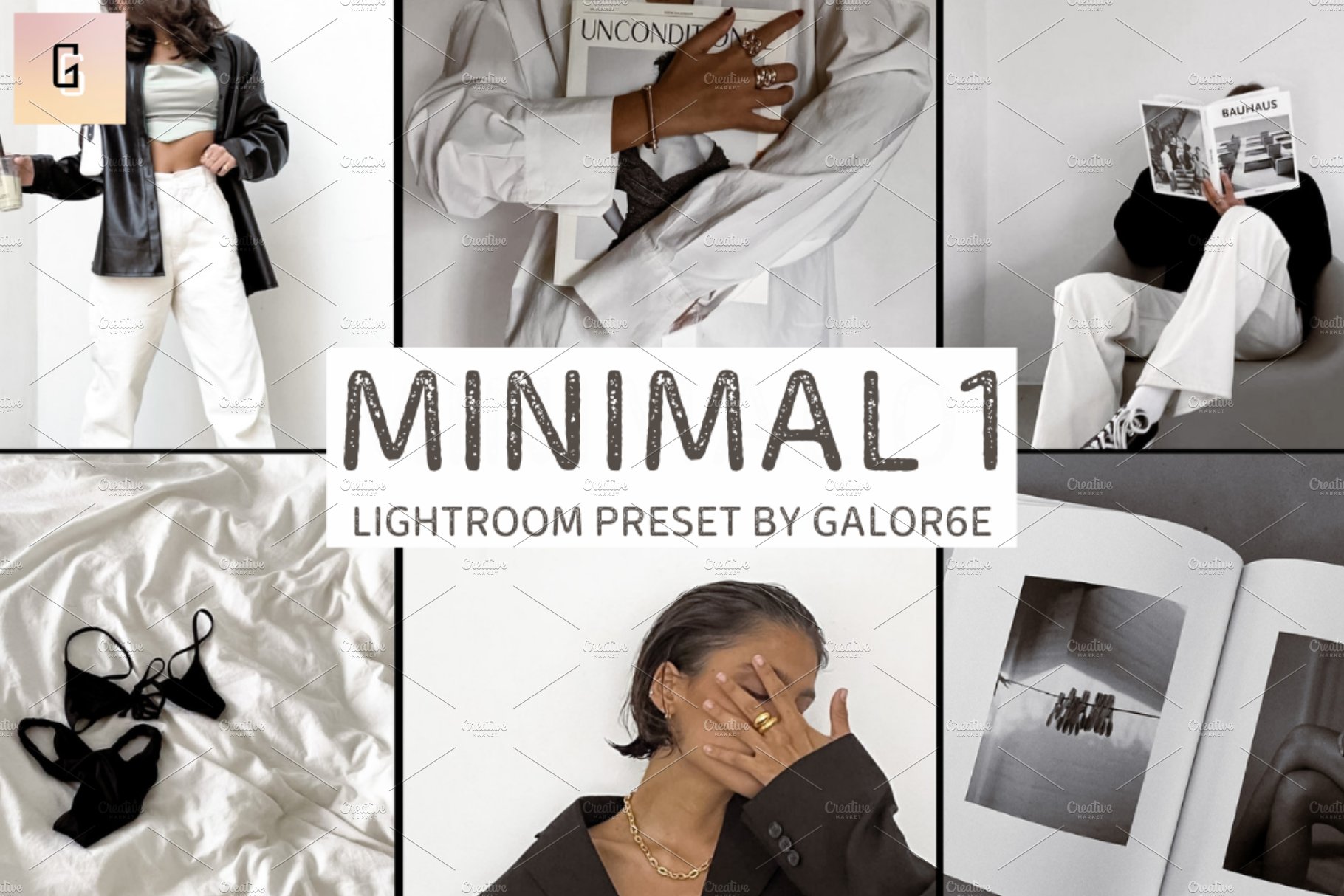 Lightroom Preset MINIMAL by GALOR6Ecover image.