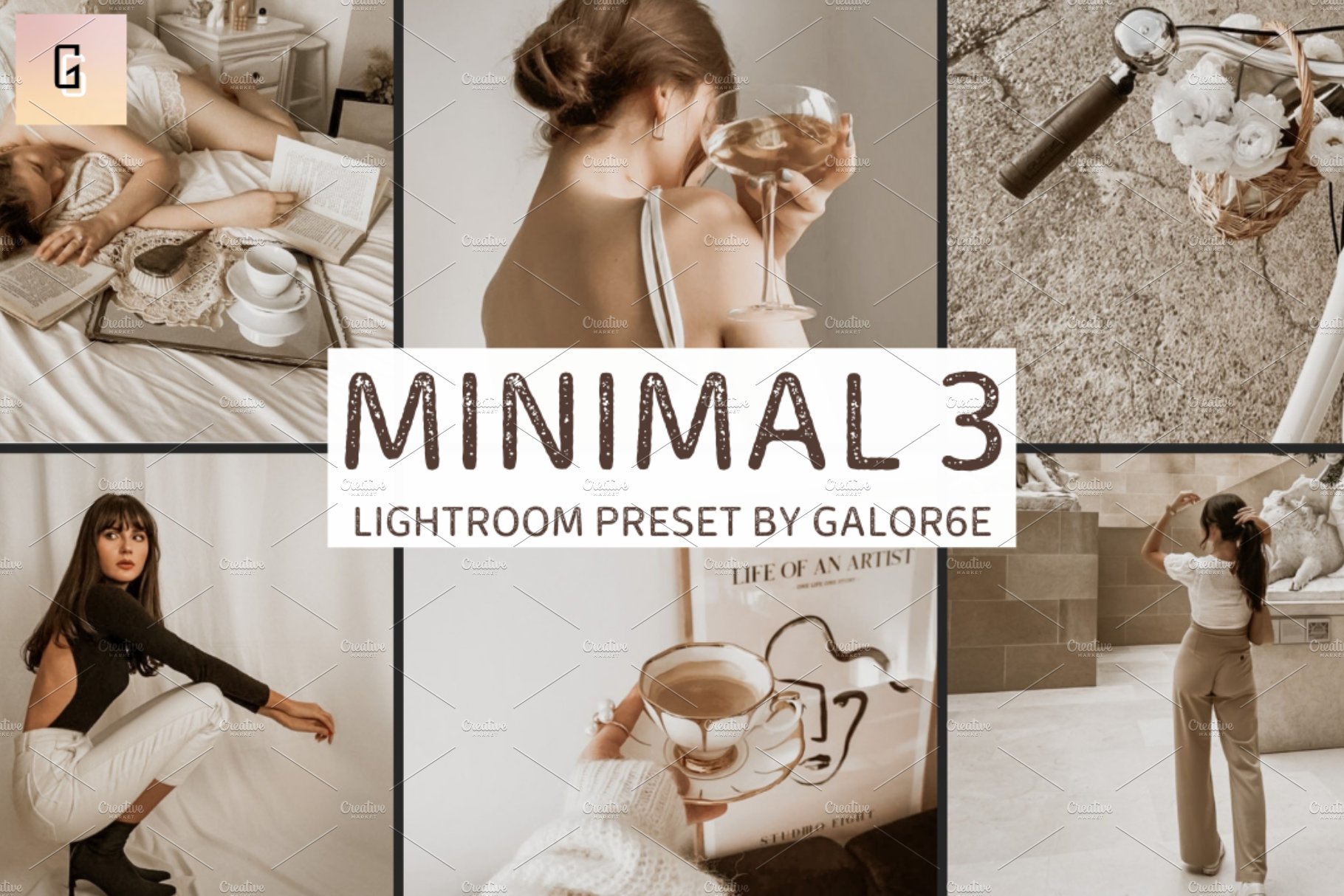 Lightroom Preset MINIMAL by GALOR6Ecover image.