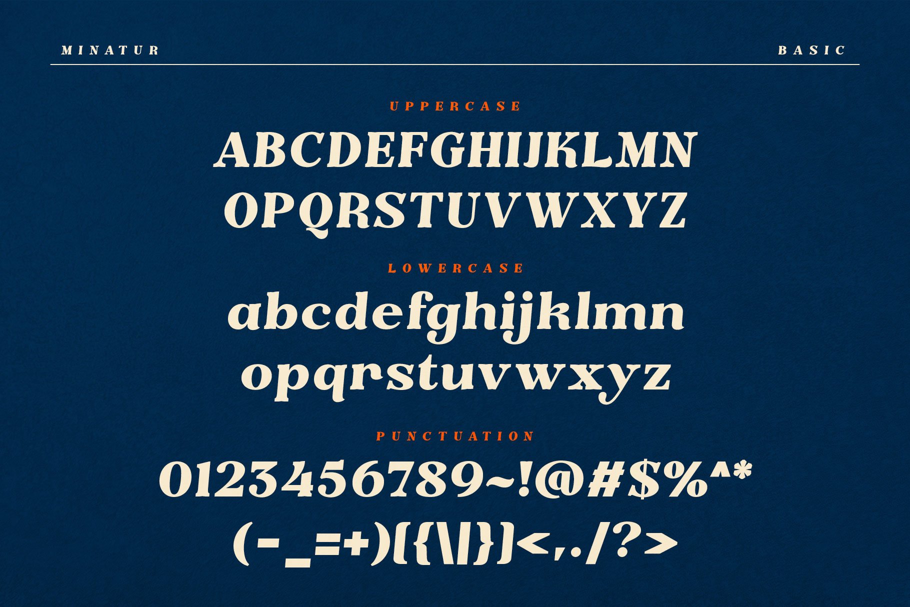 A large set of different font and numbers.