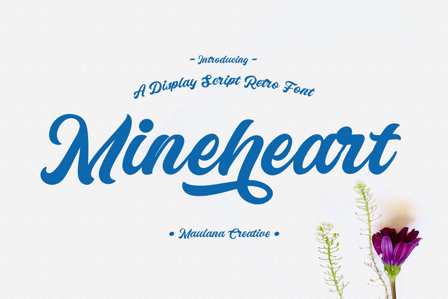 Mineheart Retro Script Font cover image.