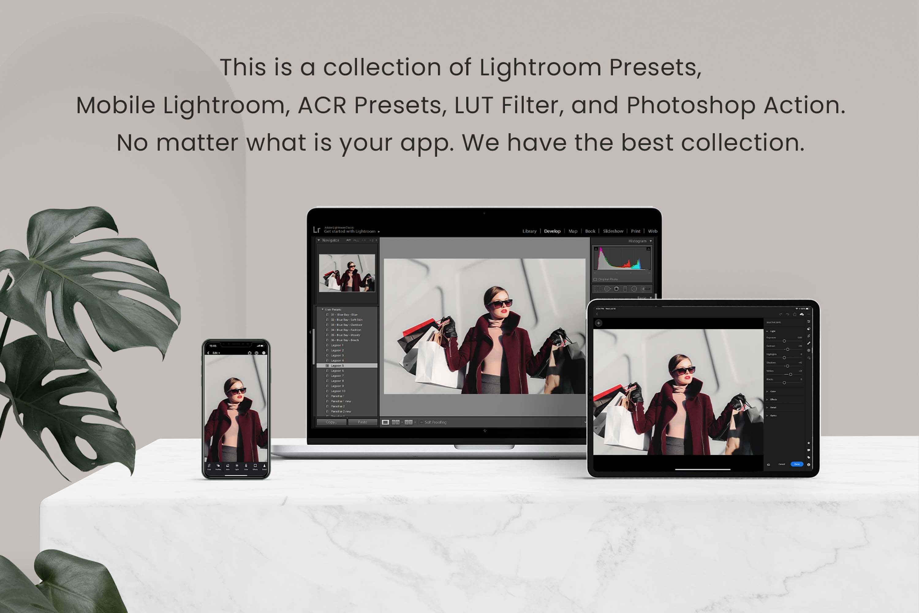 Minimal Blogger Lightroom Photoshoppreview image.