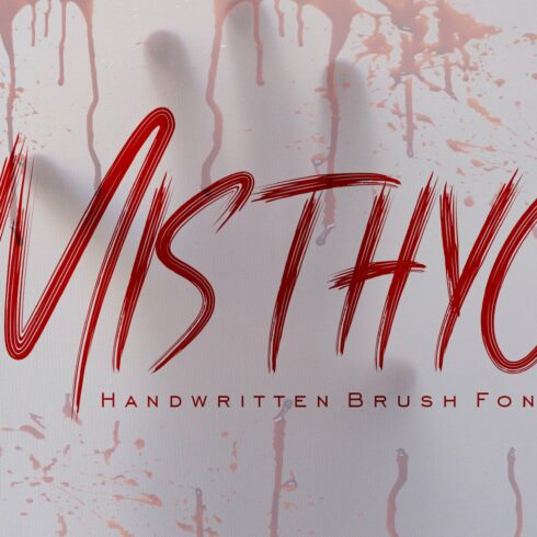 Misthyc - Handwritten Brush Font cover image.