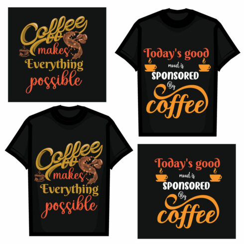 Coffee T Shirt Design cover image.