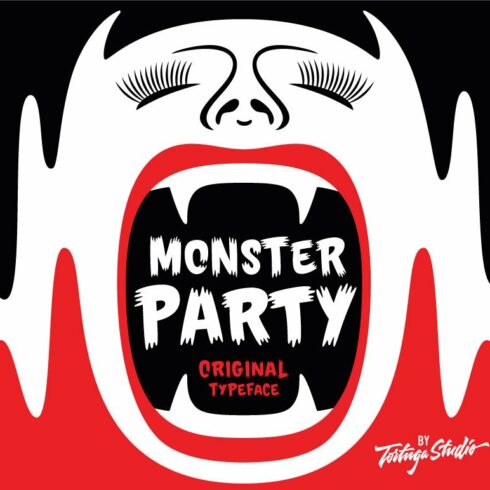 Monster Party Font cover image.