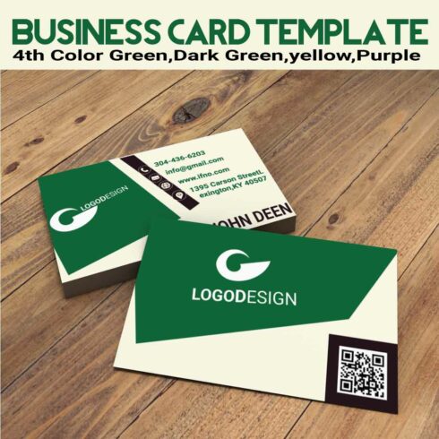 BUSINESS CARDS TEMPLATE cover image.