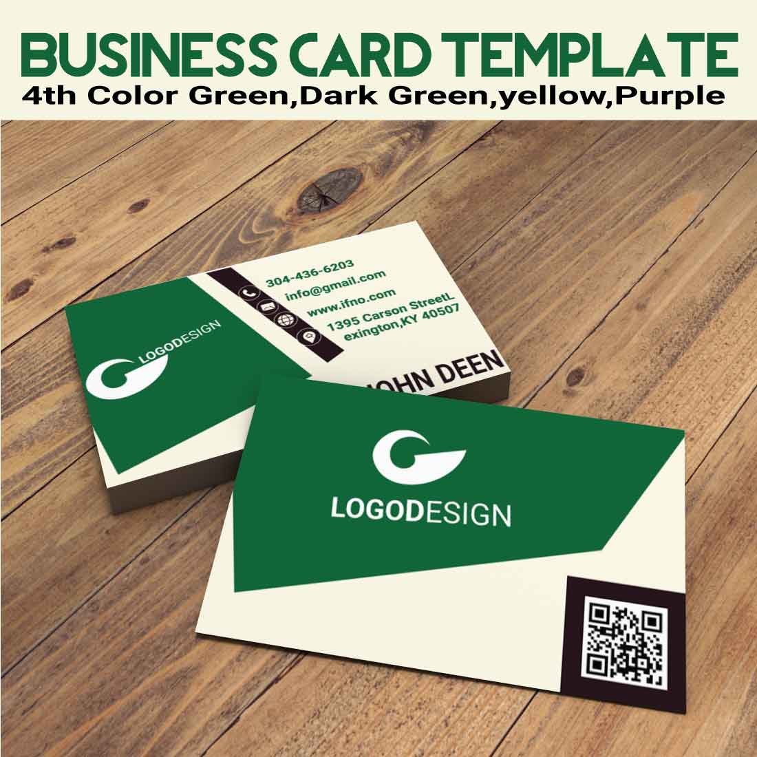 BUSINESS CARDS TEMPLATE cover image.
