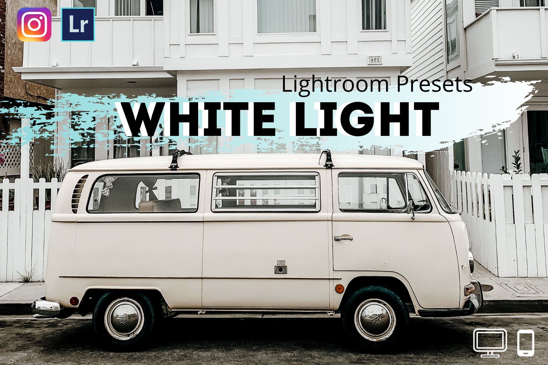 15% Off White Lightroom Presetscover image.