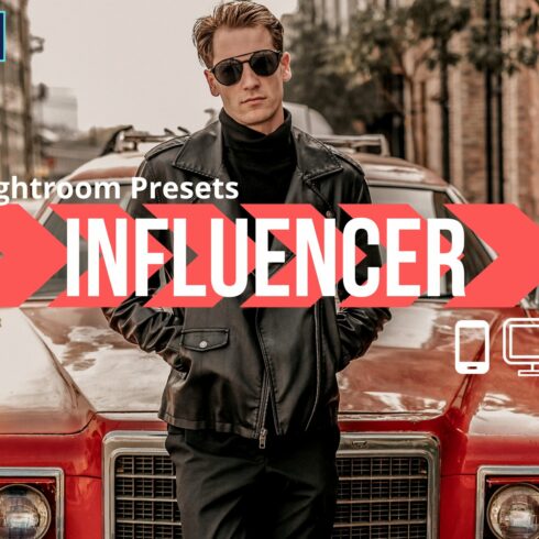 Influencer Lightroom Presets Bundlecover image.