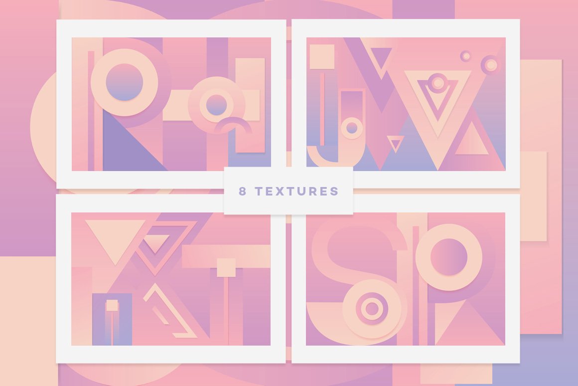 modern tribe vector font textures2 175