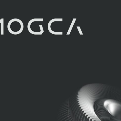 Mogca Futuristic Tech Font cover image.
