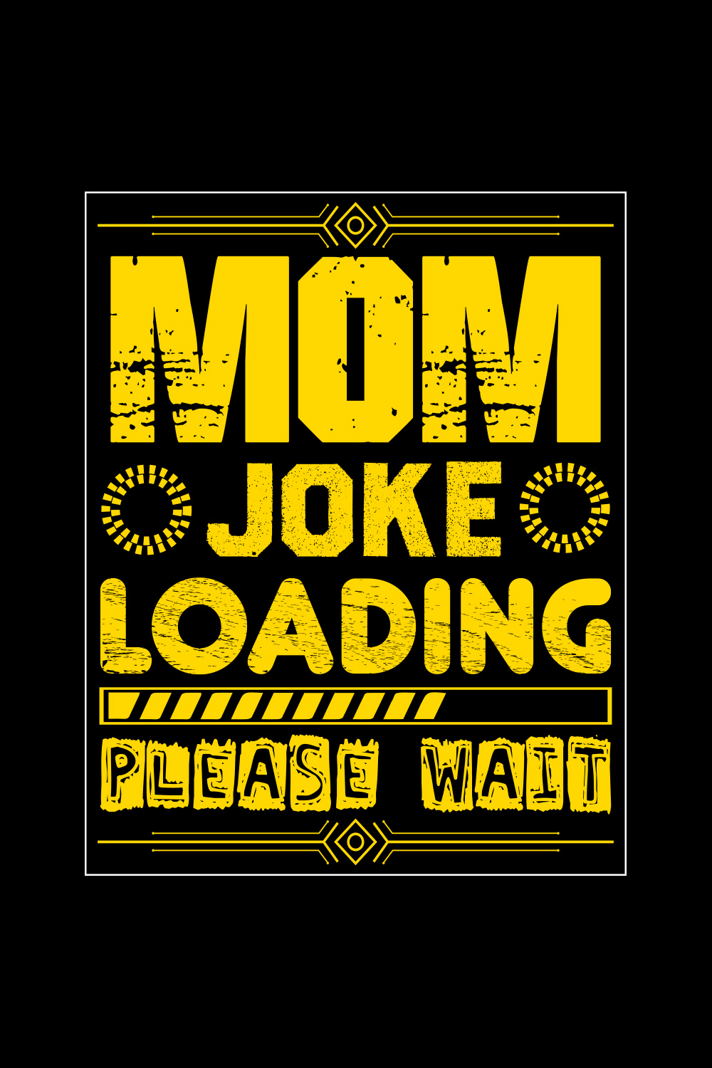 Mom joke loading please wait pinterest preview image.