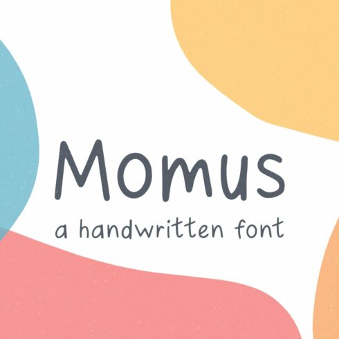 Momus // A Handwritten Font cover image.