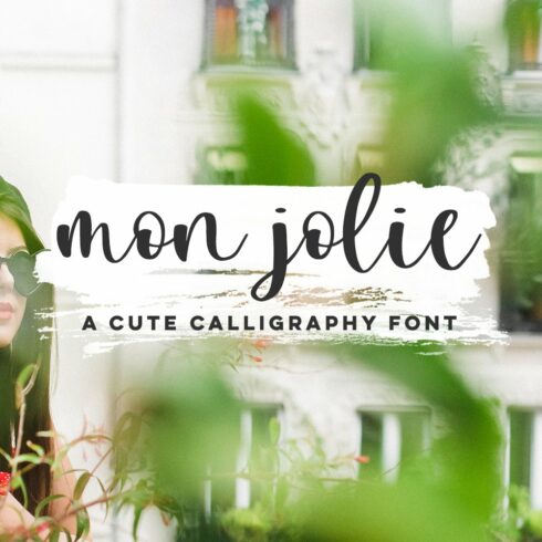 Mon Jolie Calligraphy Font cover image.