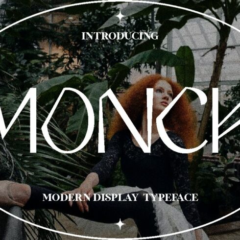 Monck - Modern Display Fontcover image.