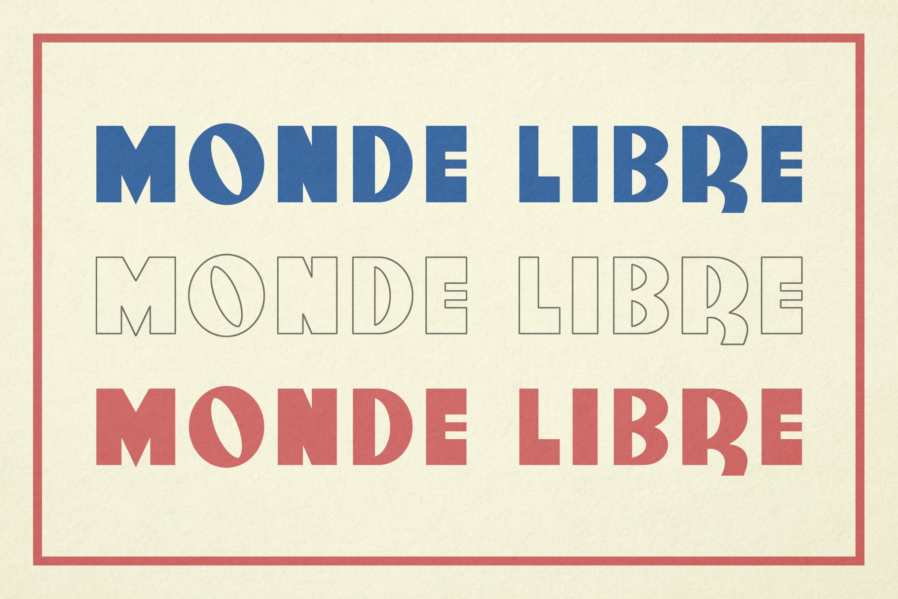 Monde Libre cover image.
