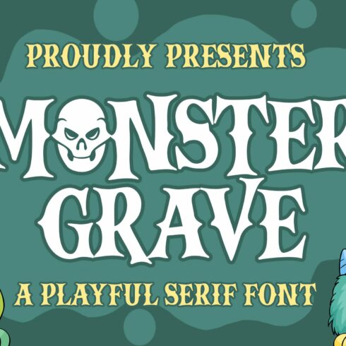 Monster Grave a Playful Serif Font cover image.