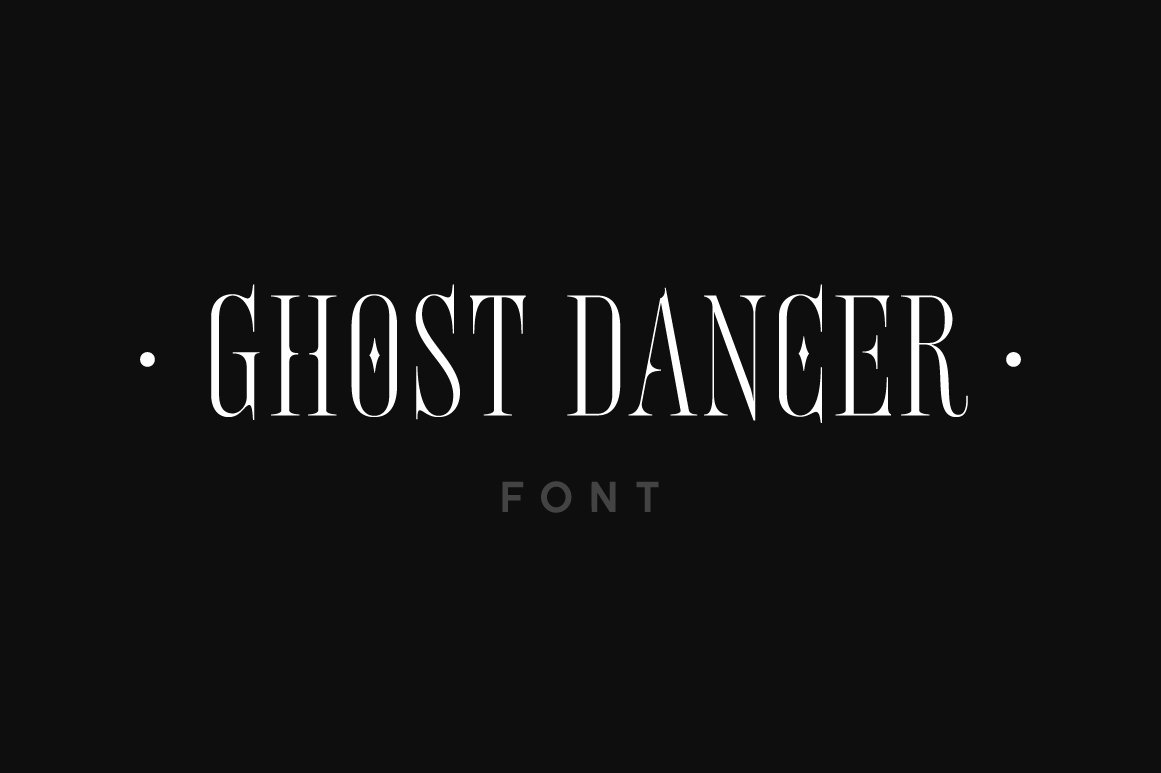 Ghost Dancer Font cover image.