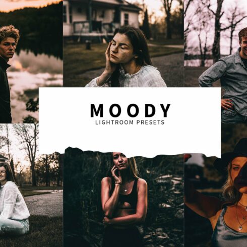 10 Moody Lightroom Presetscover image.