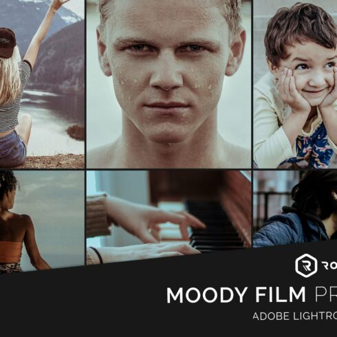 MOODY FILM Mobile & Desktop Presetscover image.