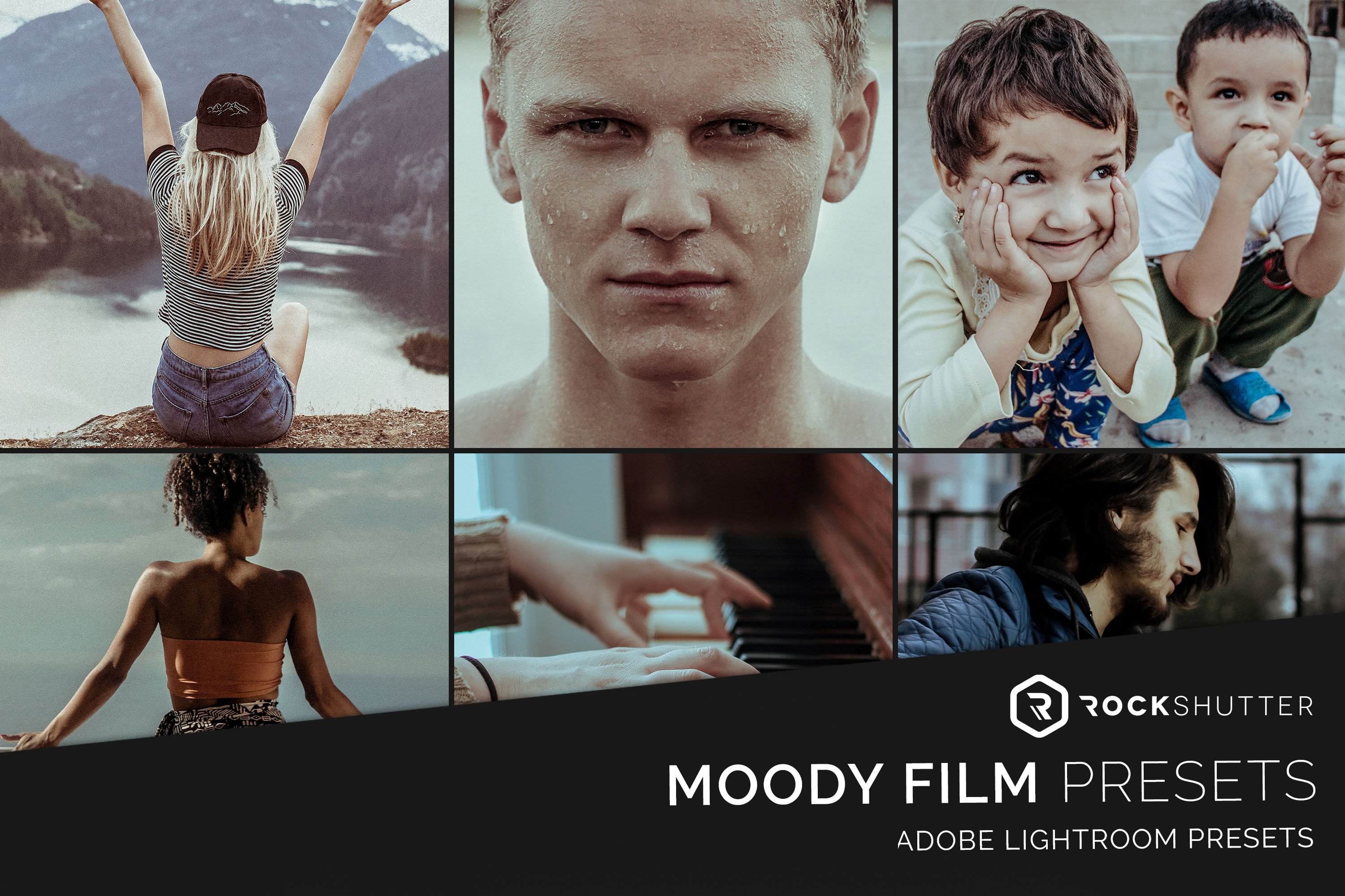 MOODY FILM Mobile & Desktop Presetscover image.