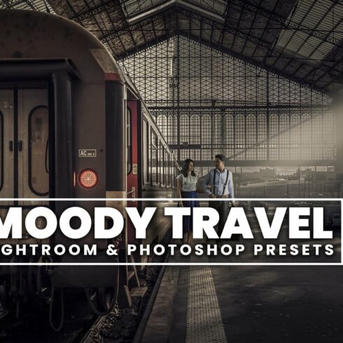 Moody Travel Lightroom Presetscover image.